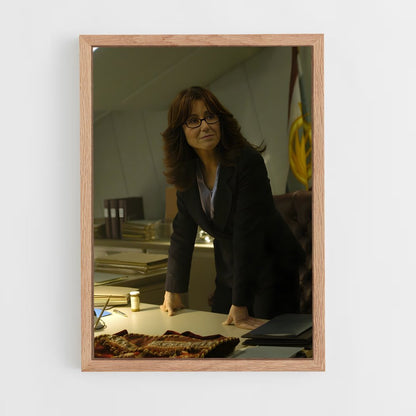ap-laura roslin-1 cadre Bois clair