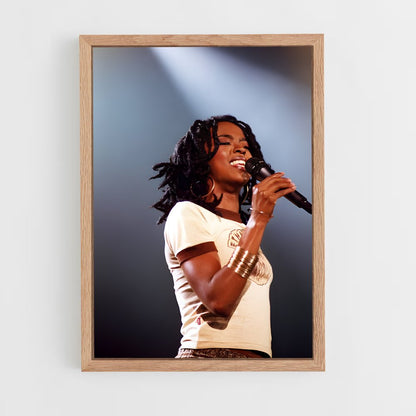 ap-lauryn hill-1 cadre Bois clair