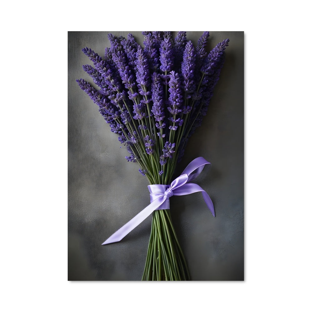 Poster Bouquet de Lavande