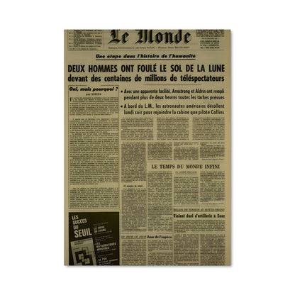 Poster Une Une d'Actualité