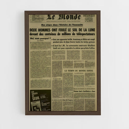 ap-le monde-1 cadre Bois foncé