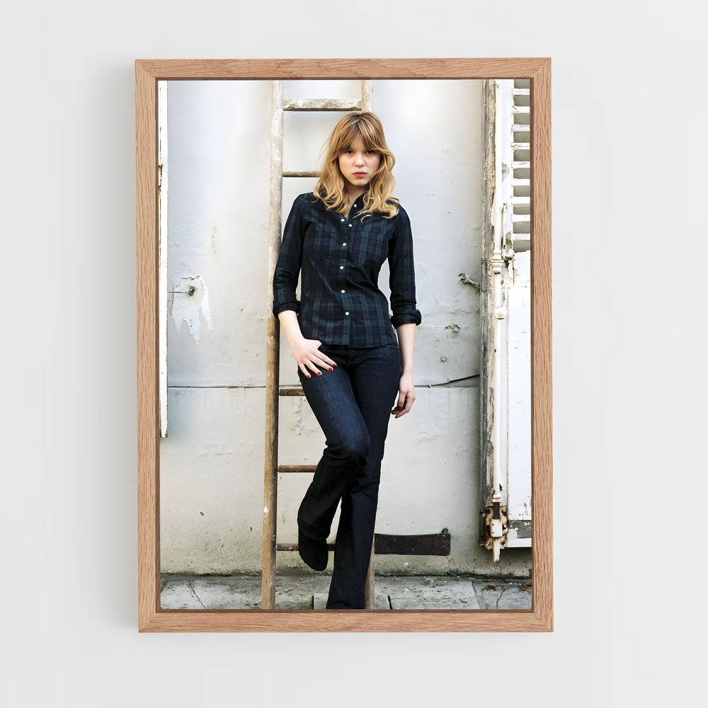 ap-lea seydoux-3 cadre Bois clair