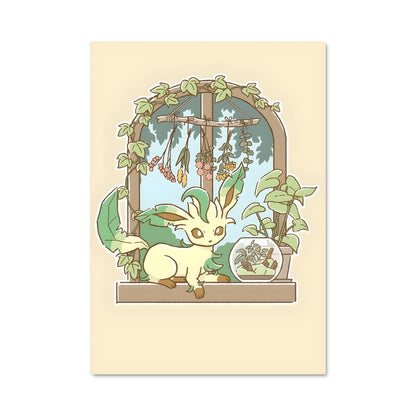 Poster Le Regard du Lapin