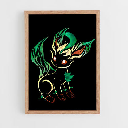 ap-leafeon-7 cadre Bois clair