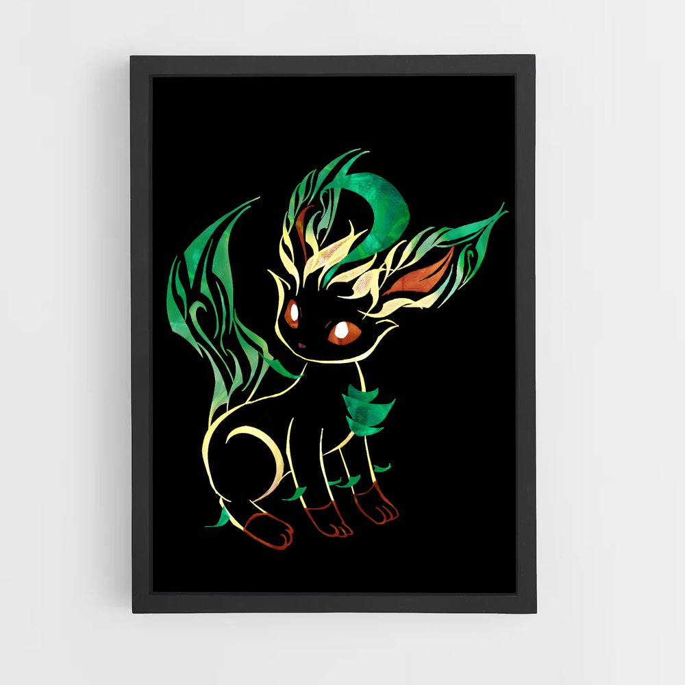 ap-leafeon-7 cadre Noir
