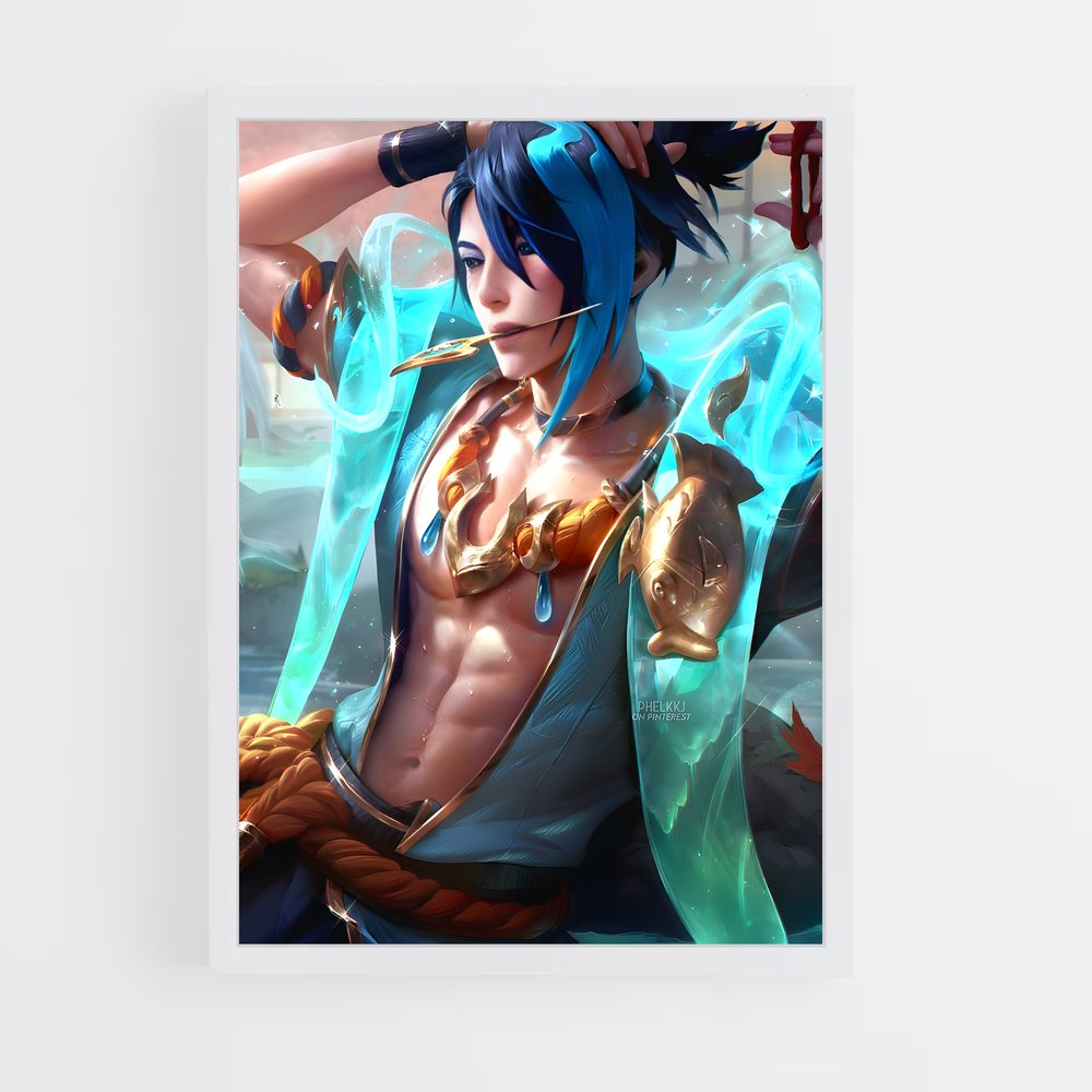 ap-league of legends-1 cadre Blanc