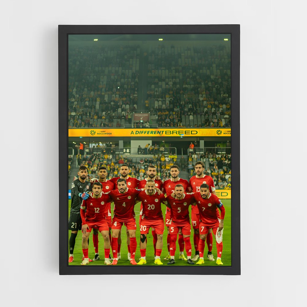 ap-lebanon national football team-1 cadre Noir