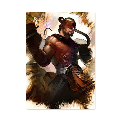 Poster Maître du Sabre