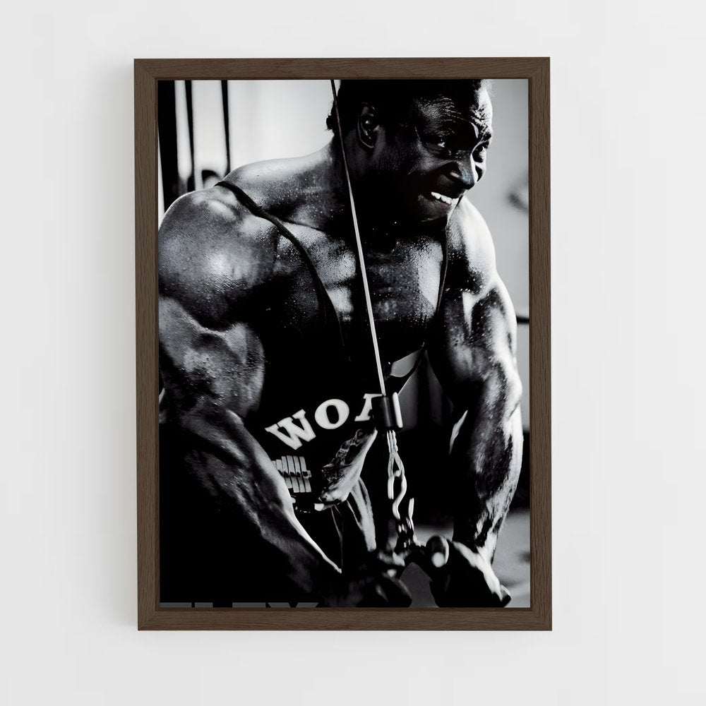 ap-lee haney-3 cadre Bois foncé