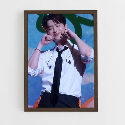ap-lee jong-suk-8 cadre Bois foncé