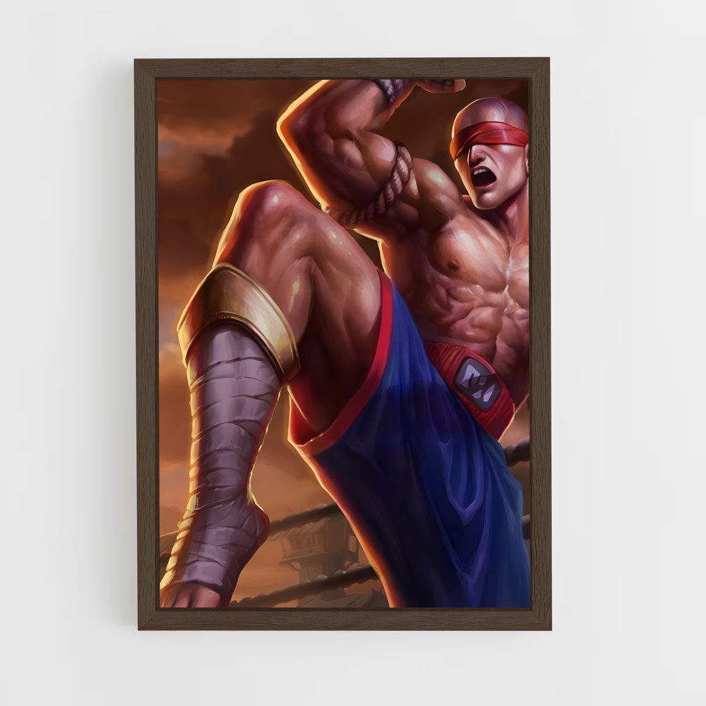 ap-lee sin-5 cadre Bois foncé