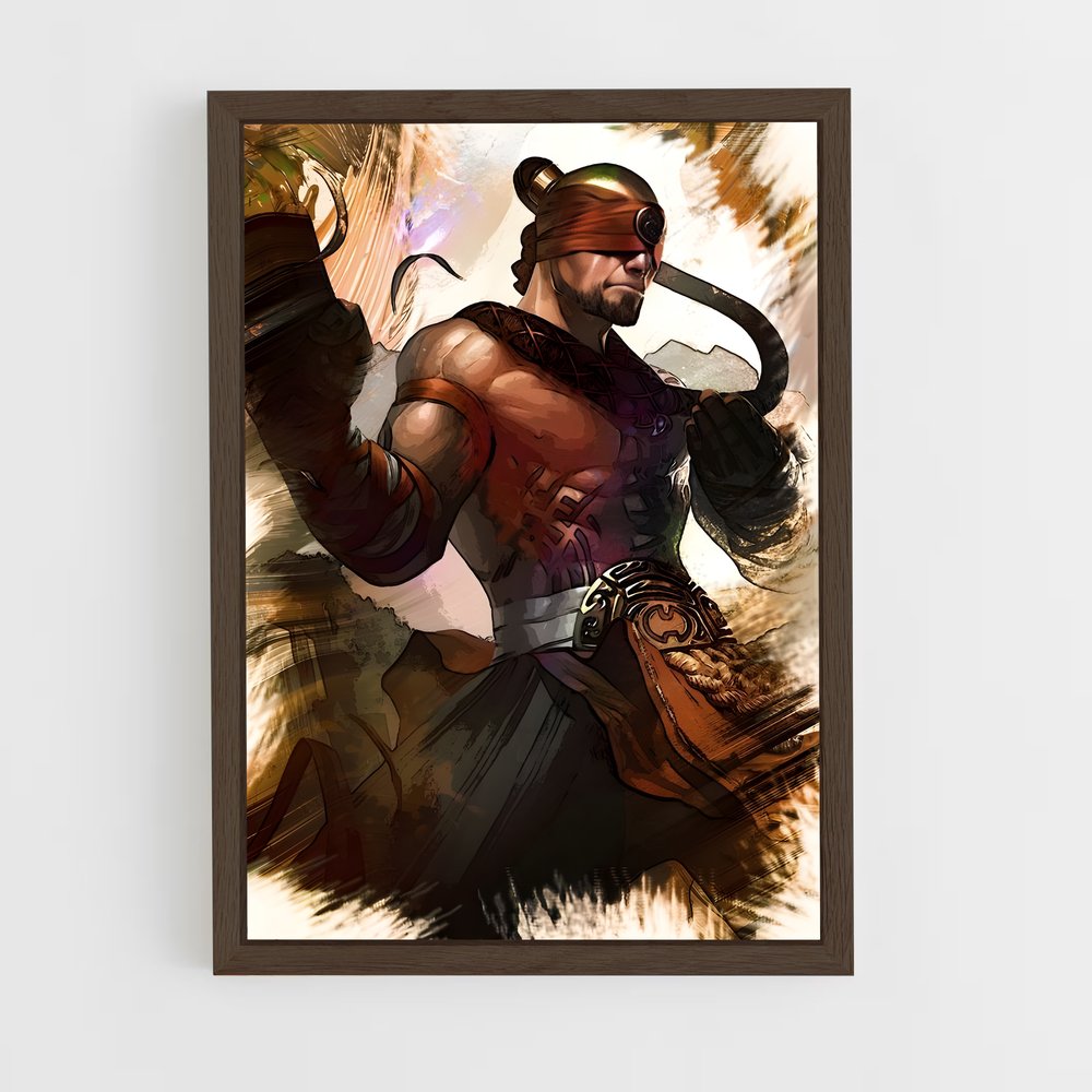 ap-lee sin-6 cadre Bois foncé