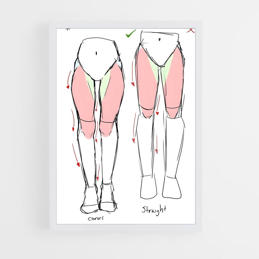 ap-leg-1 cadre Blanc