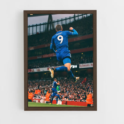 ap-leicester city fc-1 cadre Bois foncé