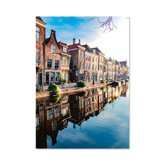 Poster Canaux de Leiden