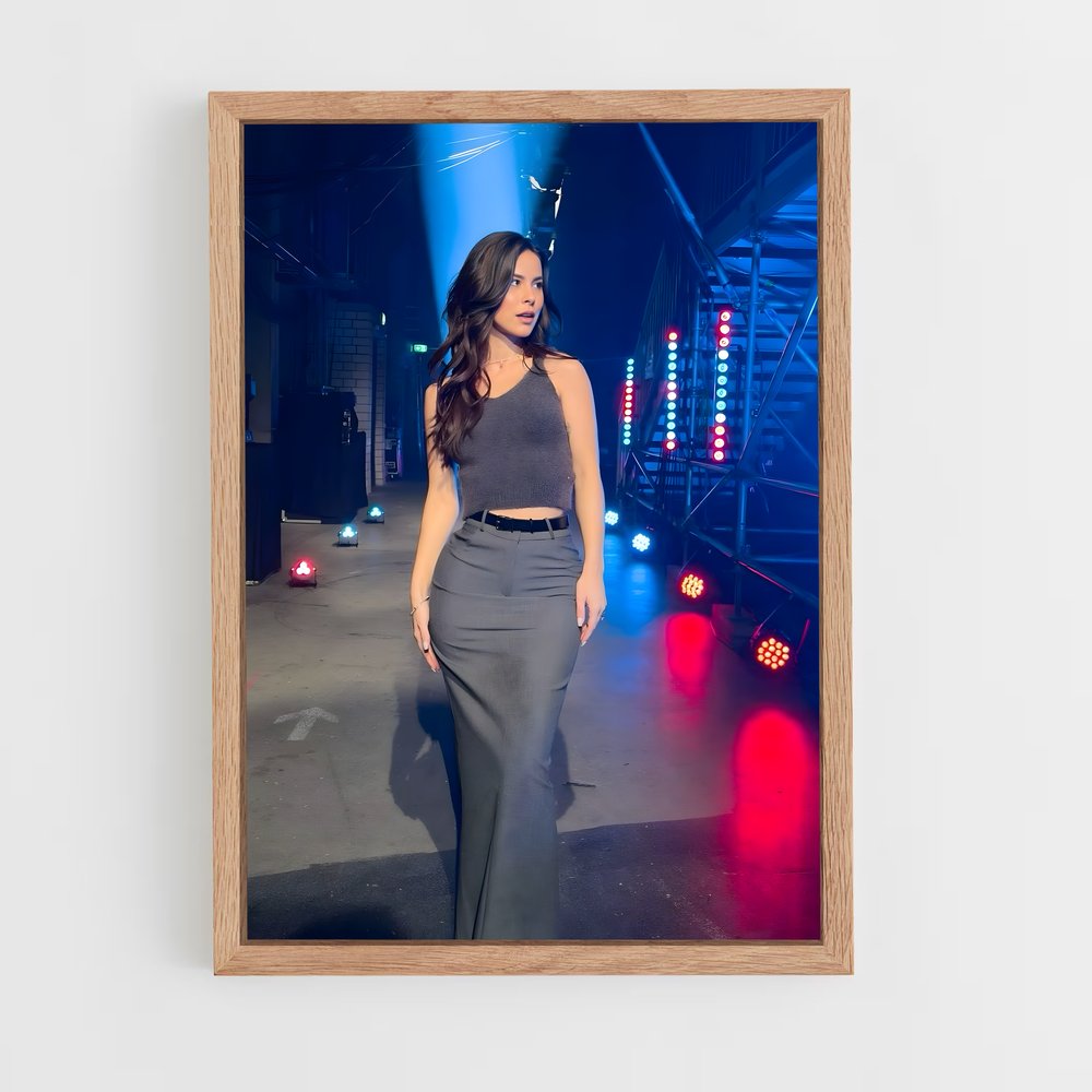 ap-lena meyer-landrut-1 cadre Bois clair
