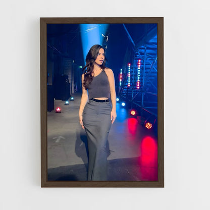 ap-lena meyer-landrut-1 cadre Bois foncé