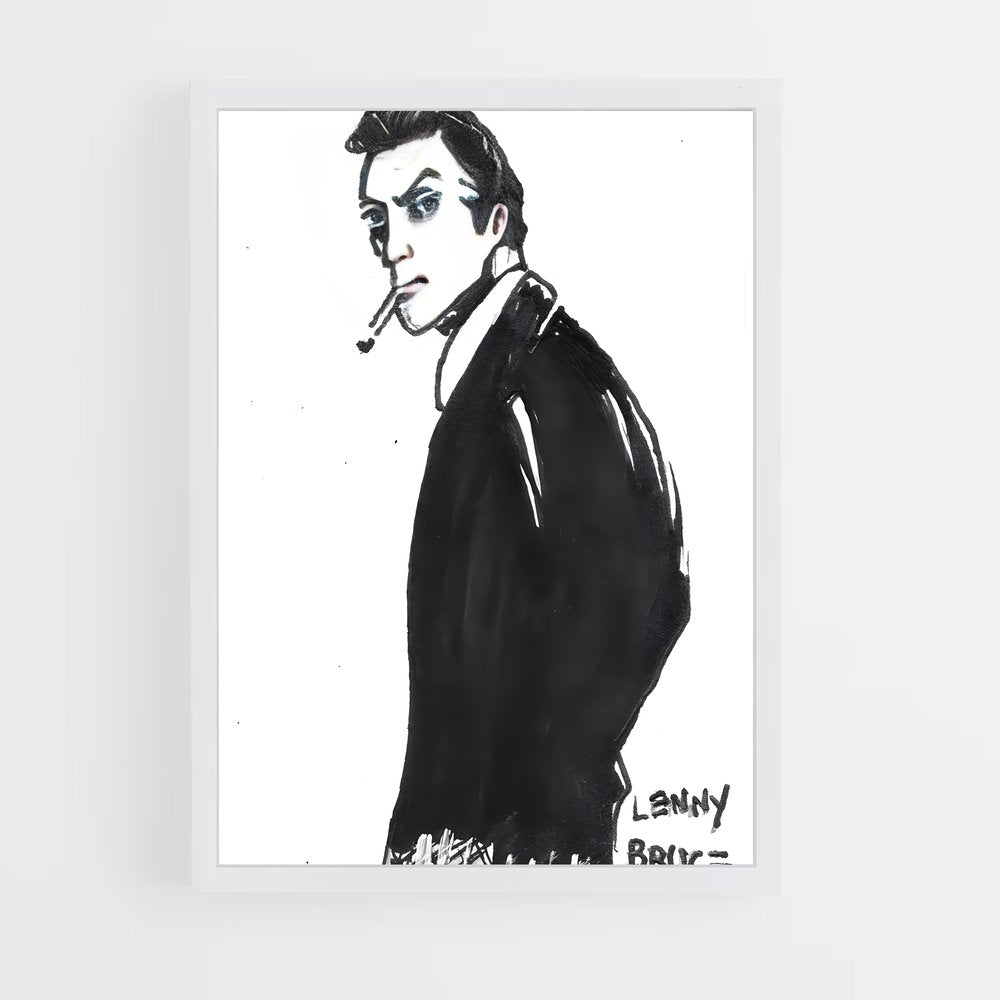 ap-lenny bruce-2 cadre Blanc