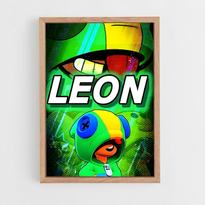 ap-leon brawl-4 cadre Bois clair