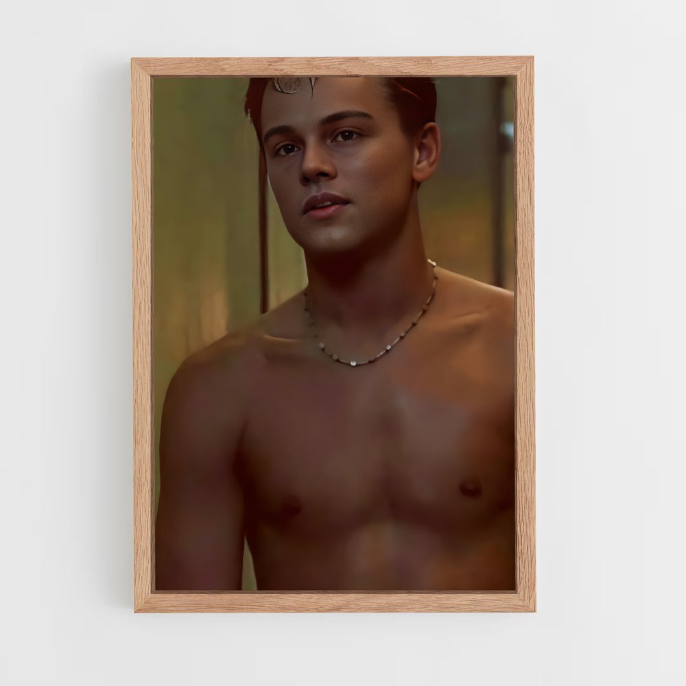 ap-leonardo dicaprio-7 cadre Bois clair