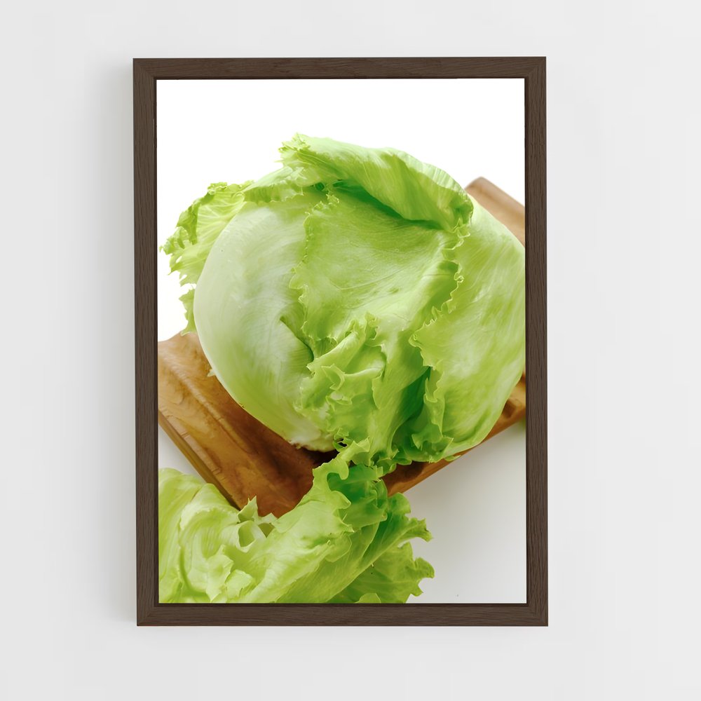 ap-lettuce-4 cadre Bois foncé
