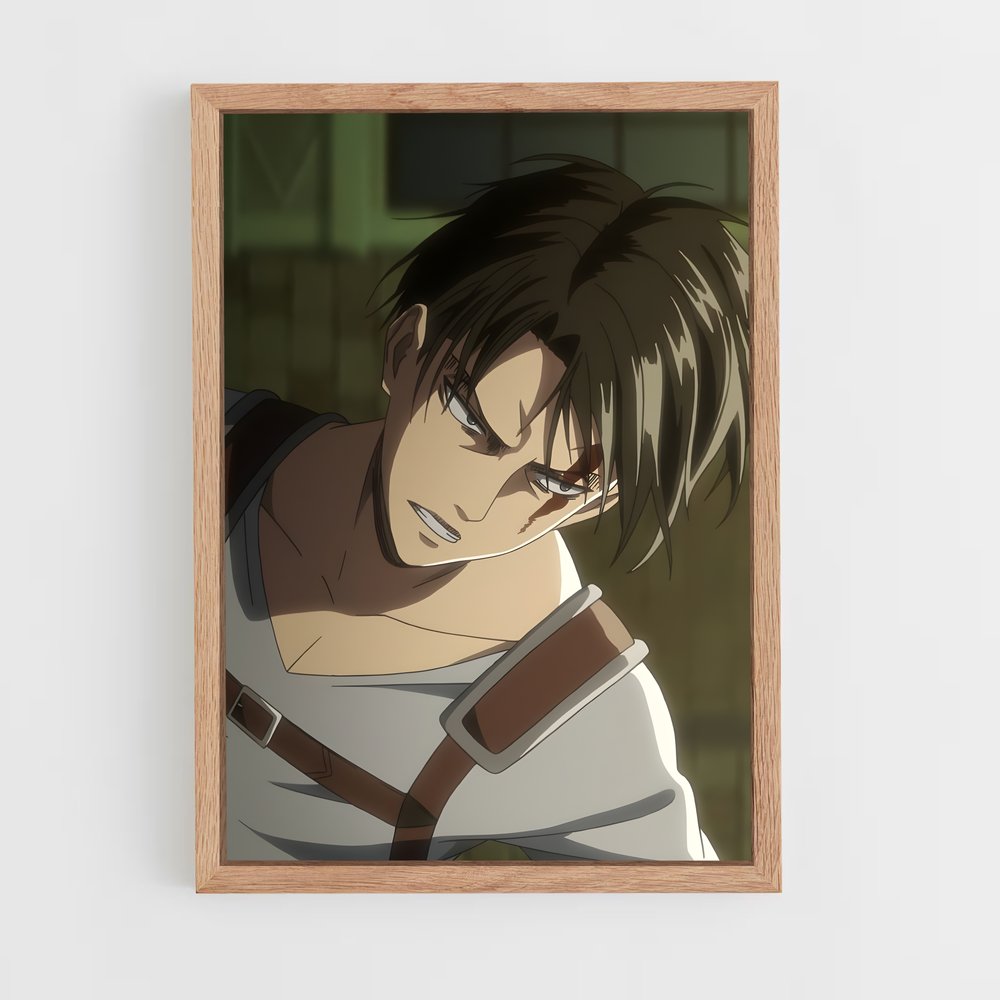 ap-levi ackerman-12 cadre Bois clair
