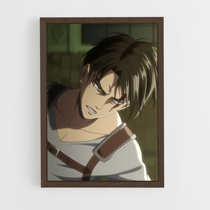 ap-levi ackerman-12 cadre Bois foncé