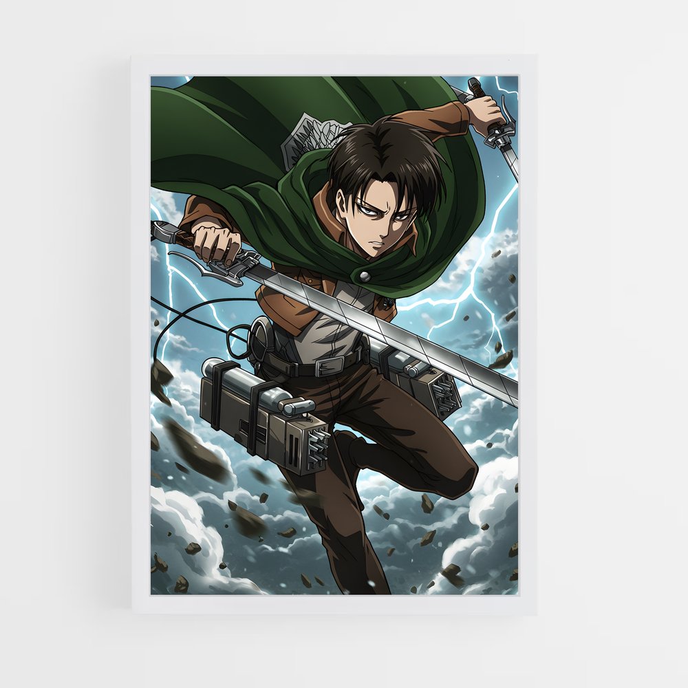ap-levi ackerman-2 cadre Blanc
