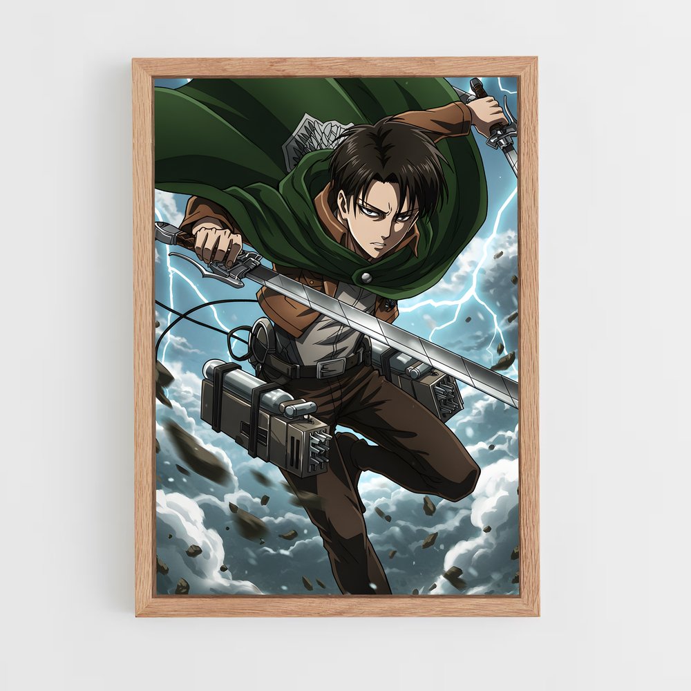 ap-levi ackerman-2 cadre Bois clair