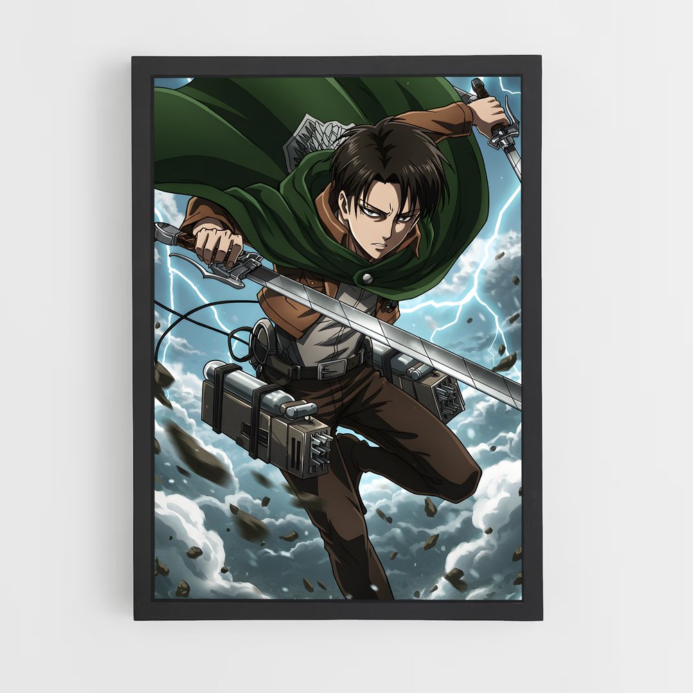 ap-levi ackerman-2 cadre Noir