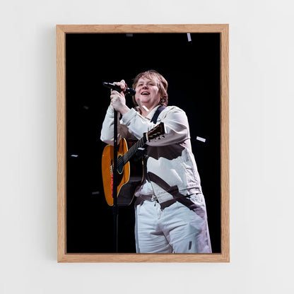 ap-lewis capaldi-3 cadre Bois clair