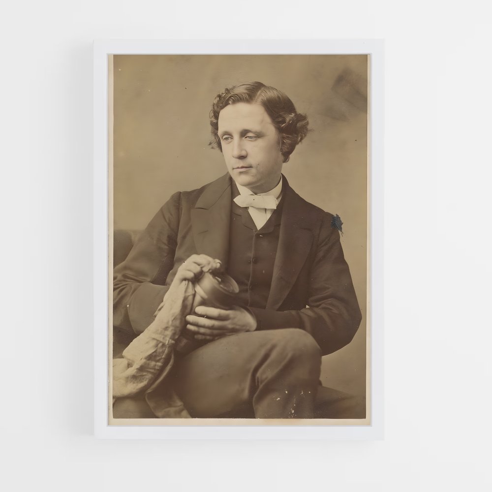 ap-lewis carroll-7 cadre Blanc