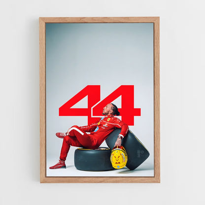 ap-lewis hamilton-6 cadre Bois clair