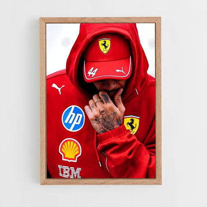 ap-lewis hamilton-9 cadre Bois clair