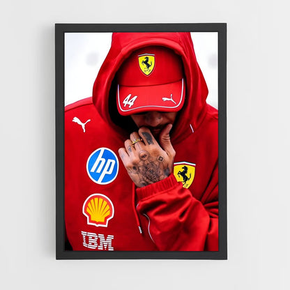 ap-lewis hamilton-9 cadre Noir