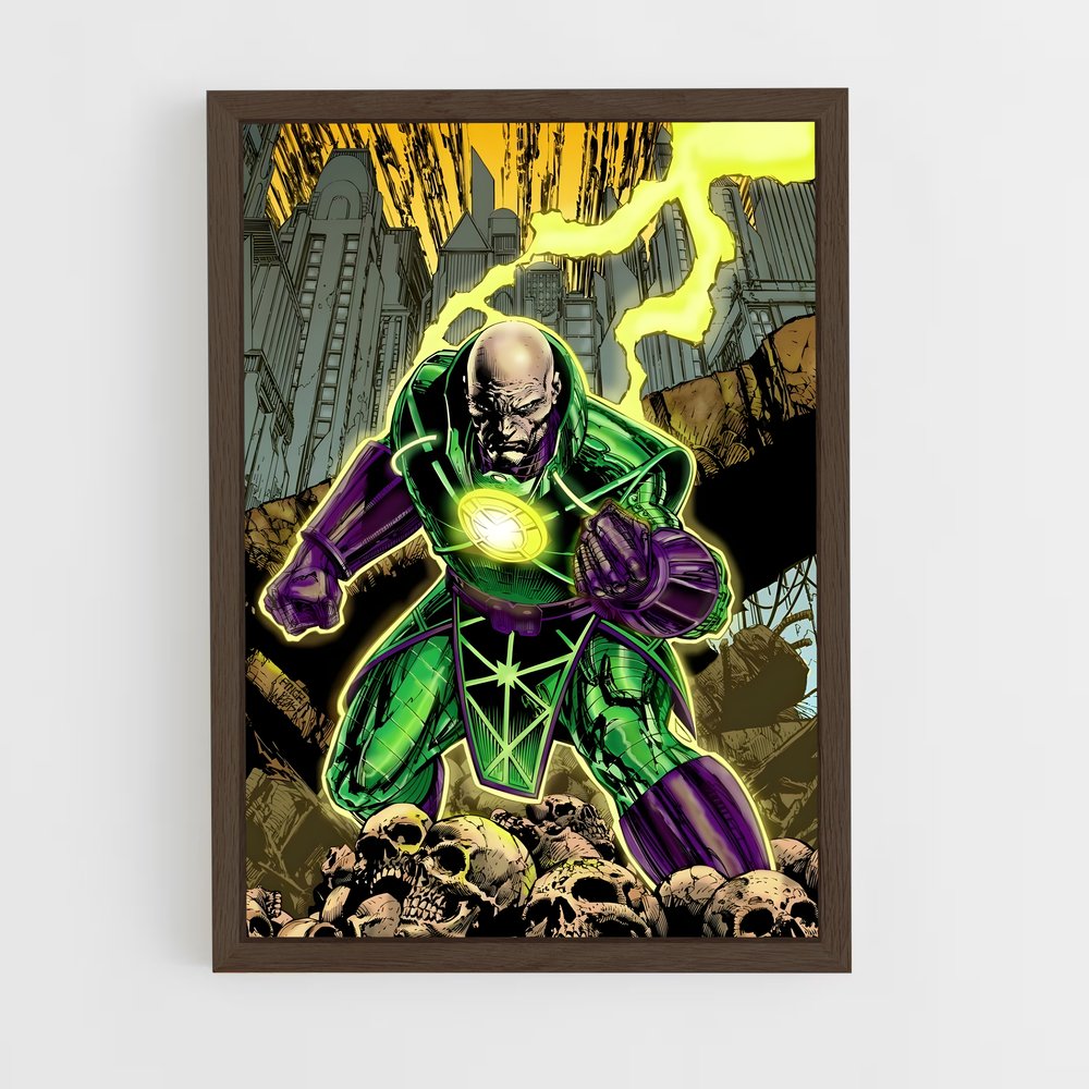 ap-lex luthor-1 cadre Bois foncé