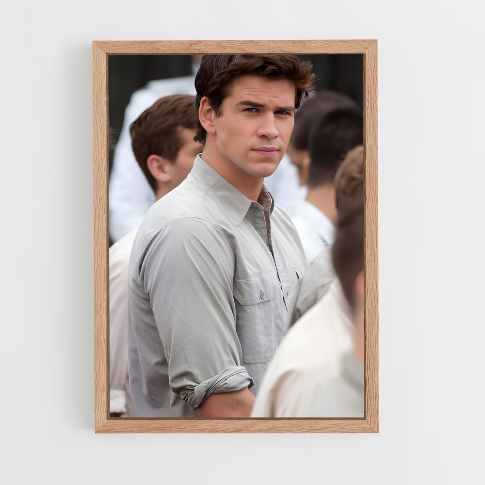 ap-liam hemsworth-2 cadre Bois clair