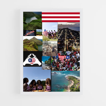 ap-liberia flag-1 cadre Blanc