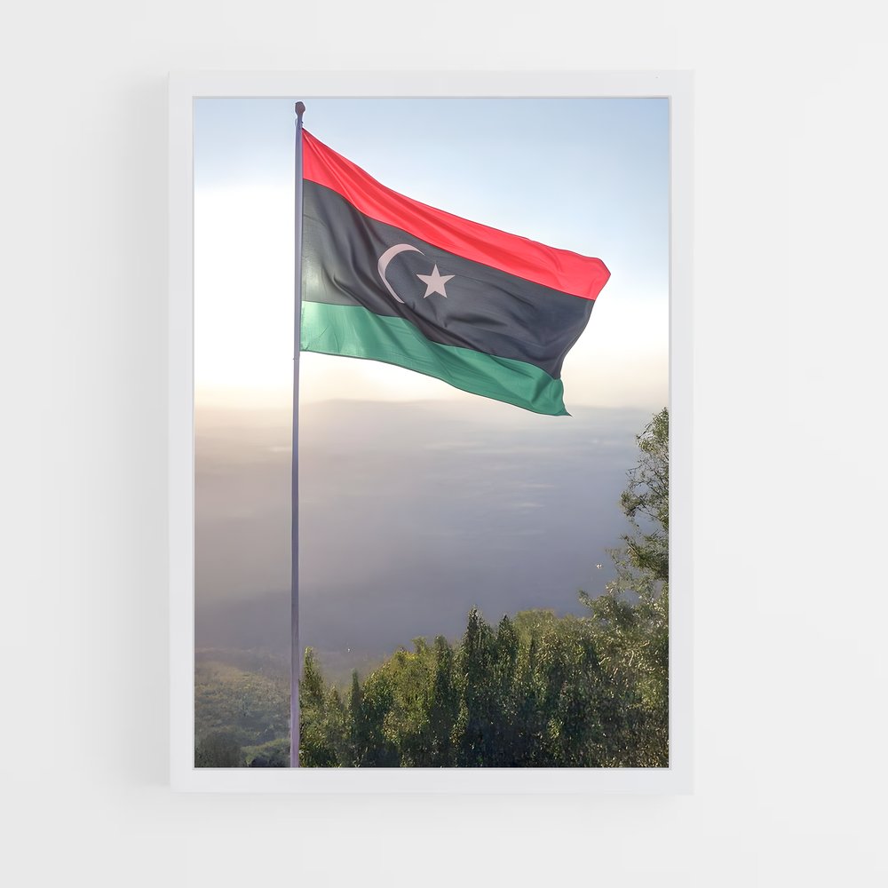 ap-libya flag-1 cadre Blanc