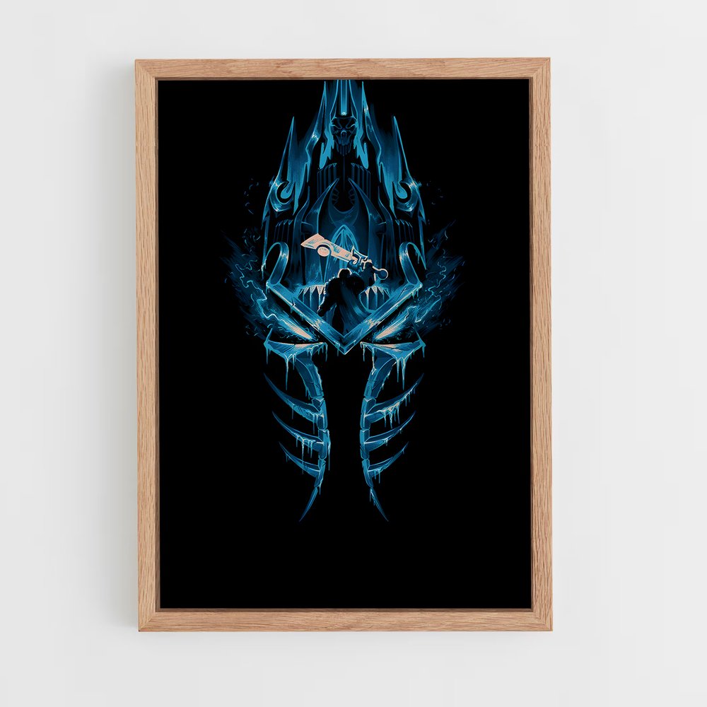 ap-lich king-2 cadre Bois clair