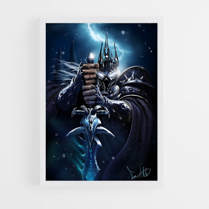 ap-lich king-4 cadre Blanc