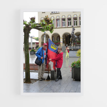 ap-liechtenstein flag-2 cadre Blanc