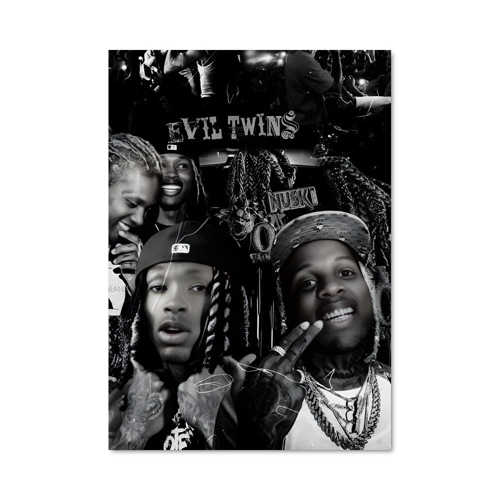 Poster Noir et Blanc Crew