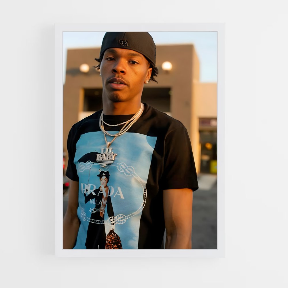 ap-lil baby-5 cadre Blanc
