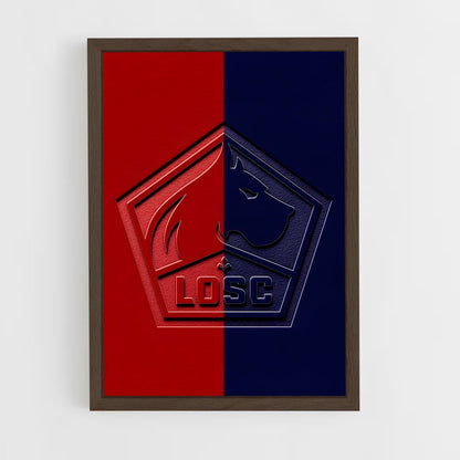 ap-lille osc-6 cadre Bois foncé