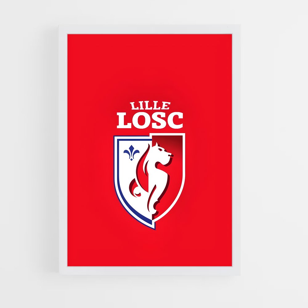 ap-lille osc-7 cadre Blanc