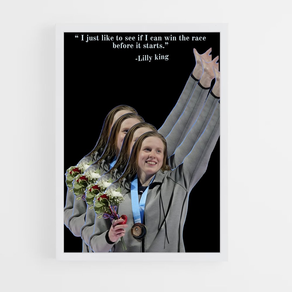 ap-lilly king-1 cadre Blanc
