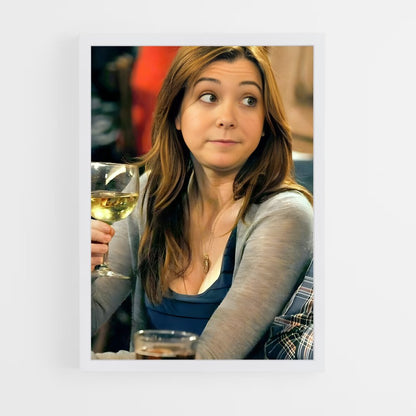 ap-lily aldrin-2 cadre Blanc