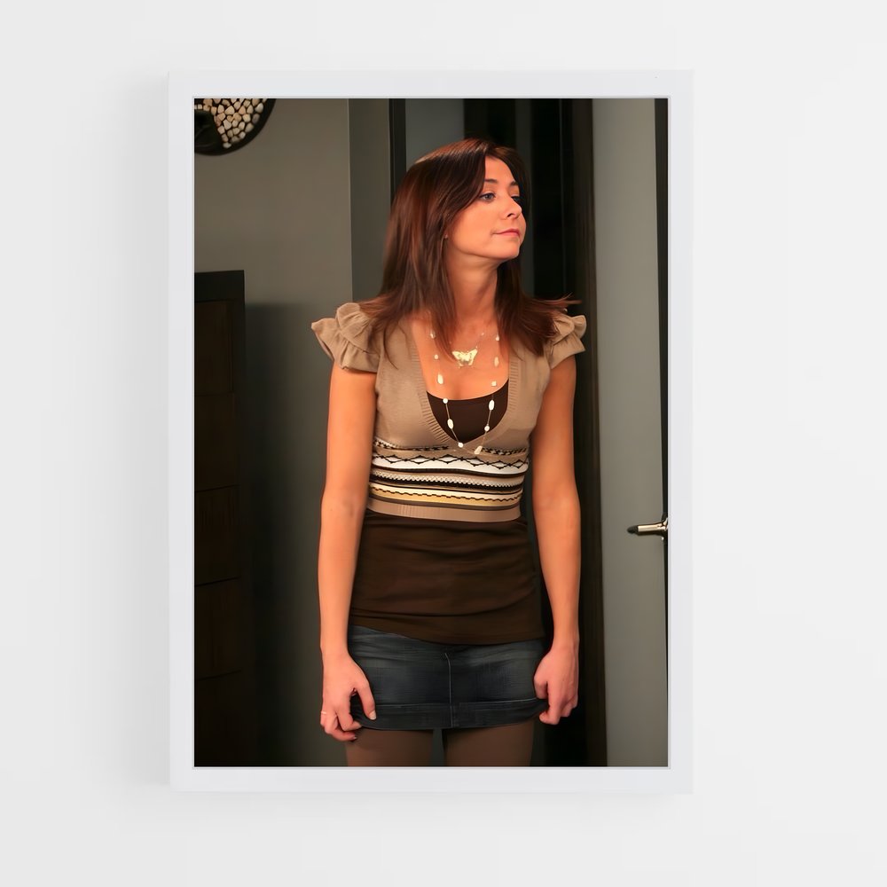 ap-lily aldrin-6 cadre Blanc