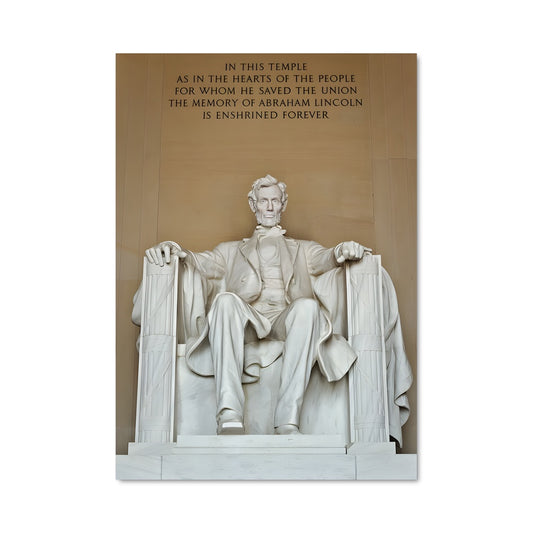 Poster Mémorial de Lincoln